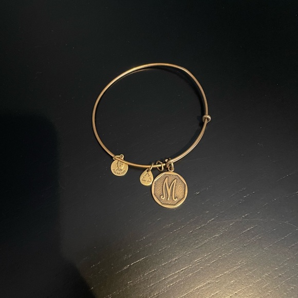 Alex and Ani Jewelry - Alex and Ani Initial Bracelet M